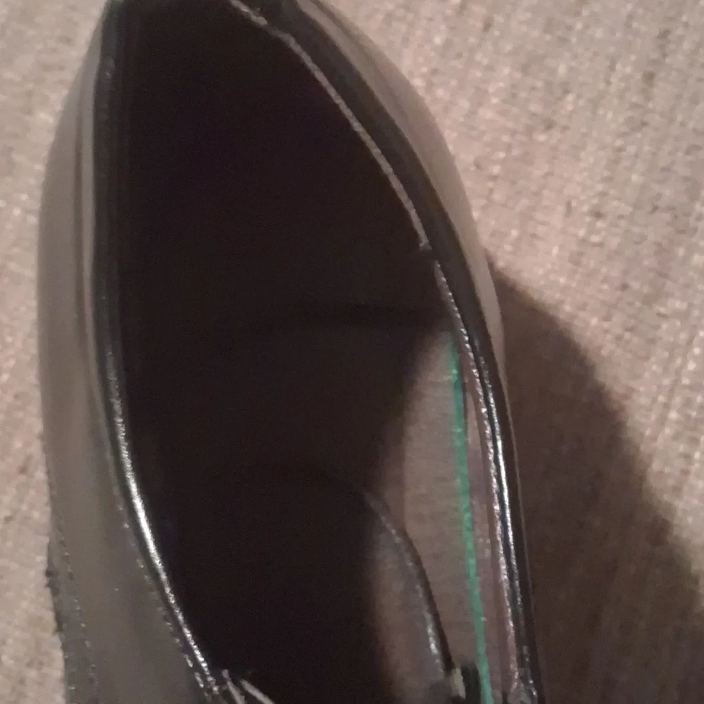 NWT Tanner Classic Black Men's Derby Dress Shoes Size 12 EU 46 and original bag